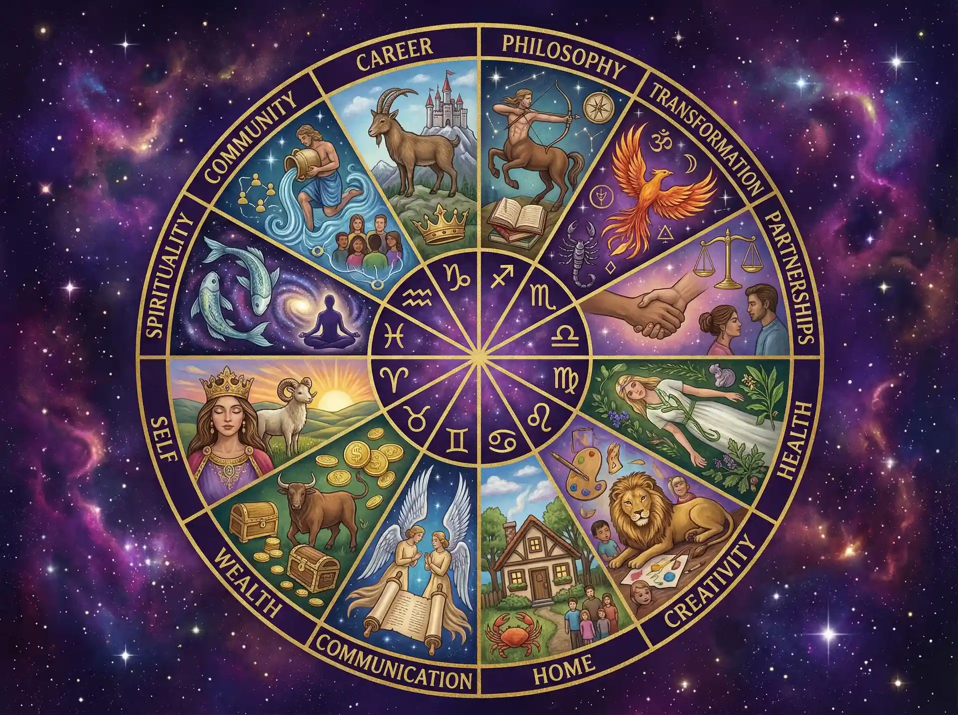 十二宫位解析 - 五号特工组第一部全集 | 占星学知识